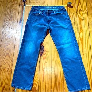 Signature By Levi's Mens Jeans Blue Tag Size 36x32 Straight Leg Relaxed Denim